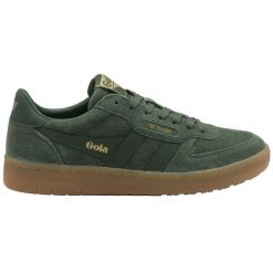 Sneakersy damscy Gola Hawk 86. Zielone buty sportowe lifestyle Gola, bez wzorów, sportowe, bez zapięcia. Za 427.50 zł.