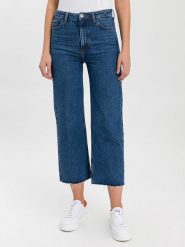 Cross Jeans Dżinsy - Comfort fit - w kolorze niebieskim rozmiar: W28. Niebieskie jeansy Cross Jeans, z aplikacjami, z jeansu, klasyczne, z podwyższonym stanem. Za 92.42 zł.