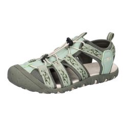 Sandały turystyczne damskie CMP Sahiph. Zielone sandały CMP, bez wzorów, sportowe, bez obcasa, bez zapięcia. Za 179.99 zł.