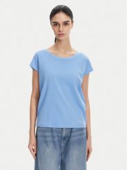 MAX&Co. T-Shirt Maldive2 2516941054270 Niebieski Regular Fit. Niebieskie t-shirty MAX&Co., m, bez wzorów, z bawełny, bez kołnierzyka, bez ramiączek. Za 189.99 zł.