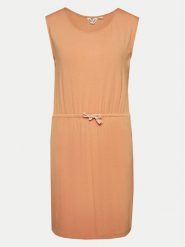 Roxy Sukienka letnia Surfs Up ERJKD03393 Beżowy Regular Fit. Brązowe sukienki Roxy, s, bez wzorów, z wiskozy, bez kołnierzyka, bez ramiączek. Za 109.99 zł.