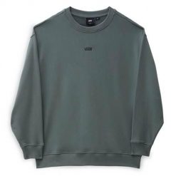 Bluza sportowa damska Vans Flying V OS FT LS. Zielone bluzy bez kaptura Vans, l, bez wzorów, bez kaptura. Za 409.99 zł.