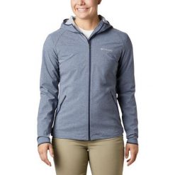 Kurtka trekkingowa damska Columbia Heather Canyon Softshell. Brązowe kurtki przejściowe sportowe Columbia, xs, bez wzorów, z softshellu, z kapturem, trekkingowe. Za 602.00 zł.