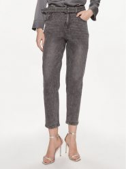 Morgan Jeansy 241-PALOA Szary Straight Fit. Szare jeansy Morgan, bez wzorów, z bawełny. Za 199.99 zł.