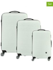 Geographical Norway 3-częściowy zestaw "Solomun" w kolorze białym rozmiar: onesize. Białe walizki Geographical Norway. Za 460.12 zł.