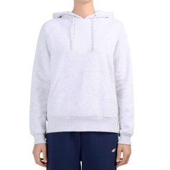 Bluza damska 4F z kapturem, regular fit. Szare bluzy z kapturem 4f, uniwersalny, bez wzorów, z bawełny, z kapturem. Za 113.99 zł.