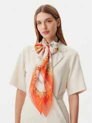 Guess Szal AW5297 SIL12 Koralowy. Pomarańczowe szaliki i kominy Guess, z aplikacjami, z syntetyku. Za 269.99 zł.
