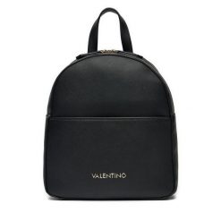 Plecak Valentino. Czarne plecaki Valentino, bez wzorów, bez dodatków. Za 399.99 zł.