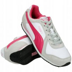 Buty sportowe damskie Puma Raider 353334 03. Szare buty treningowe Puma, bez wzorów, z gumy, bez zapięcia, trekkingowe. Za 139.00 zł.