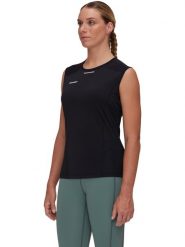 Mammut Top funkcyjny "Aenergy FL Cap" w kolorze czarnym rozmiar: L. Czarne topy Mammut, l, bez wzorów, bez kołnierzyka, bez ramiączek. Za 164.95 zł.