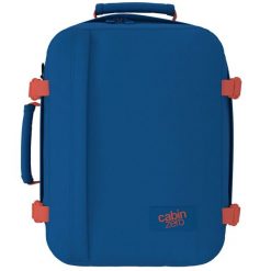 Plecak bagaż podręczny do samolotu CabinZero 28 L CZ08. Niebieskie plecaki Cabinzero, bez wzorów, bez dodatków. Za 238.99 zł.