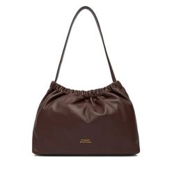 Torebka Tommy Hilfiger. Czerwone torebki klasyczne Tommy Hilfiger, bez wzorów, klasyczne, bez dodatków. Za 849.99 zł.