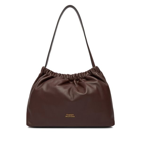 Torebka Tommy Hilfiger. Czerwone torebki klasyczne Tommy Hilfiger, bez wzorów, klasyczne, bez dodatków. Za 849.99 zł.