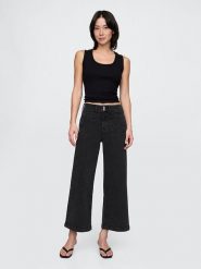 GAP Dżinsy - Comfort fit - w kolorze czarnym rozmiar: W31. Czarne jeansy GAP, bez wzorów, klasyczne, z podwyższonym stanem. Za 164.95 zł.