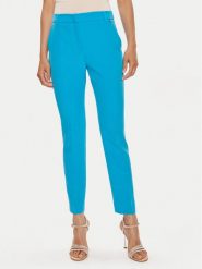 Liu Jo Spodnie materiałowe CA4201 T2200 Niebieski Regular Fit. Niebieskie spodnie materiałowe Liu Jo, bez wzorów, z materiału. Za 399.99 zł.