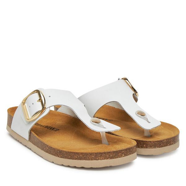 Japonki Dr. Brinkmann. Białe japonki Dr. Brinkmann, bez wzorów. Za 239.99 zł.