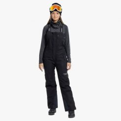 Spodnie narciarskie Kobieta Swedemount Cervinia Bib Pants wodoodporne. Czarne spodnie narciarskie SWEDEMOUNT, bez wzorów, narciarskie. W wyprzedaży za 522.00 zł.