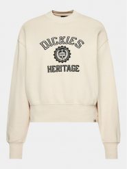 Dickies Bluza Oxford DK0A4YGO Beżowy Regular Fit. Brązowe bluzy Dickies, m, bez wzorów, z bawełny, bez kaptura. Za 289.99 zł.