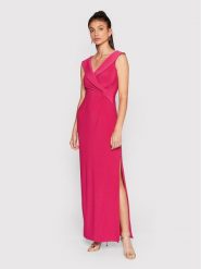 Lauren Ralph Lauren Sukienka wieczorowa 253863940006 Różowy Slim Fit. Czerwone sukienki Lauren Ralph Lauren, bez wzorów, z syntetyku, wizytowe, bez kołnierzyka, bez ramiączek. Za 619.99 zł.