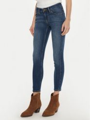 Lee Jeansy Scarlett 112111825 Niebieski Slim Fit. Niebieskie jeansy Lee, bez wzorów, z bawełny. Za 399.99 zł.