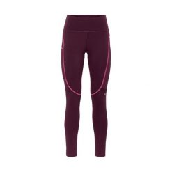 Damskie legginsy Kari Traa Linnea. Brązowe legginsy Kari Traa, bez wzorów, sportowe. Za 389.00 zł.