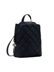 Desigual Plecak 25SAKP54 Czarny. Czarne plecaki Desigual, bez wzorów, ze skóry, bez dodatków. Za 239.99 zł.