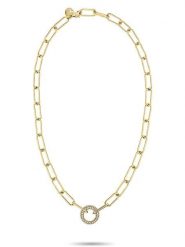 Tamaris Naszyjnik z cyrkoniami - dł. 45 cm rozmiar: onesize. Naszyjniki Tamaris, z materiału, z cyrkonią, ze stali. Za 130.99 zł.