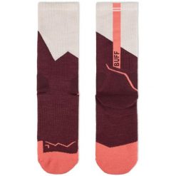 Skarpetki Buff MERINO MW CREW SOCKS MWC1 WINE XL. Fioletowe skarpetki Buff, bez wzorów, z elastanu. Za 139.90 zł.