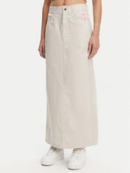 Adidas Spódnica maxi Allover Print JC8854 Beżowy Regular Fit. Brązowe spódnice adidas, bez wzorów, z bawełny, maxi. Za 249.99 zł.
