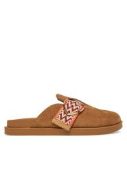 Blauer Klapki S5GLADE04/SUE Brązowy. Brązowe klapki Blauer, bez wzorów, ze skóry, bez obcasa, bez zapięcia. Za 279.99 zł.