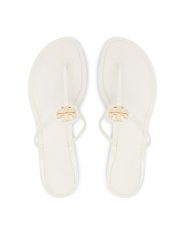 Tory Burch Japonki Mini Miller Jelly 166808 Biały. Białe japonki Tory Burch, bez wzorów, z syntetyku. Za 729.99 zł.