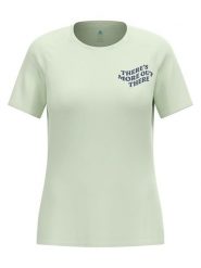 Odlo Koszulka funkcyjna "Essential Print" w kolorze zielonym rozmiar: XL. Zielone t-shirty sportowe ODLO, xl, bez wzorów, z materiału, bez ramiączek, outdoorowe. Za 130.99 zł.