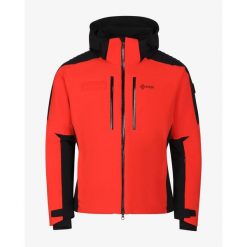 Kurtka narciarska unisex Kilpi DEXEN-U premium. Czerwone kurtki narciarskie Kilpi, na zimę, xs, bez wzorów, z nylonu, bez kaptura, narciarskie. Za 2,229.45 zł.