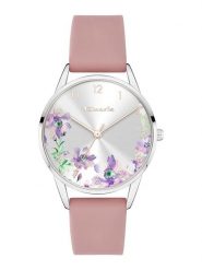 Tamaris Zegarek kwarcowy w kolorze jasnoróżowym rozmiar: onesize. Różowe, analogowe zegarki Tamaris, metalowe. Za 140.86 zł.