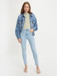 Levi's® Jeansy 721™ 188820620 Niebieski Skinny Fit. Niebieskie jeansy s, bez wzorów, z bawełny. Za 389.99 zł.