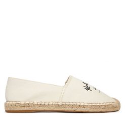 Espadryle KARL LAGERFELD. Espadryle KARL LAGERFELD, bez wzorów, bez obcasa. Za 659.99 zł.