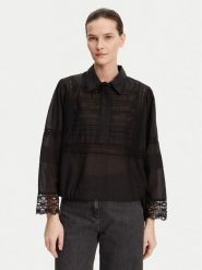 Munthe Koszula Ferdie 251102025128 Czarny Regular Fit. Czarne koszule Munthe, bez wzorów, z bawełny, bez kołnierzyka, bez ramiączek. Za 659.99 zł.