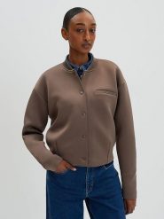 Someday. Bluza w kolorze brązowym rozmiar: 42. Brązowe bluzy bez kaptura someday., bez wzorów, bez kaptura. Za 195.99 zł.