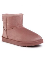 Jenny Fairy Śniegowce WSL19150-01 Różowy. Czerwone śniegowce Jenny Fairy, bez wzorów, z materiału, bez zapięcia. Za 39.99 zł.