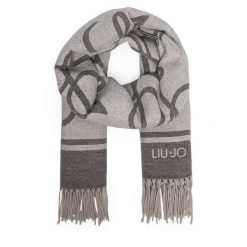 Szalik Liu Jo. Czarne szaliki i kominy Liu Jo, bez wzorów. Za 299.99 zł.
