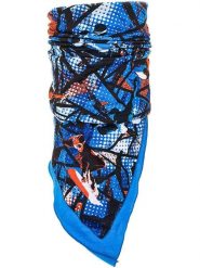 Buff Szal-koło w kolorze niebieskim - 108 x 23 cm rozmiar: onesize. Niebieskie szaliki i kominy Buff, bez wzorów, z materiału. Za 91.45 zł.