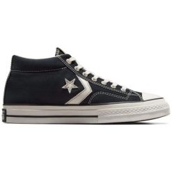 Buty sportowe Converse Star Player 76. Czarne buty treningowe Converse, bez wzorów, z materiału, bez zapięcia, na fitness i siłownię. Za 490.00 zł.
