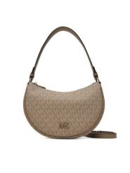 MICHAEL Michael Kors Torebka Kyla 32T5T8QU1B Beżowy. Brązowe torebki klasyczne MICHAEL Michael Kors, bez wzorów, ze skóry, bez dodatków. Za 699.99 zł.