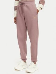 Reebok Spodnie dresowe Zana RK25690CC Brązowy Regular Fit. Brązowe spodnie dresowe Reebok, bez wzorów, z bawełny. Za 259.99 zł.
