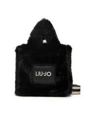Liu Jo Torebka XS Tote TF5271 E0374 Czarny. Czarne torebki klasyczne Liu Jo, bez wzorów, z materiału, bez dodatków. Za 359.99 zł.