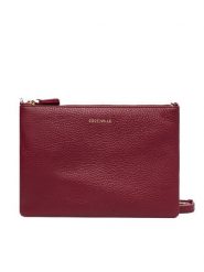 Coccinelle Torebka MMA Best Crossbody E5 MMA 55 F5 01 Bordowy. Czerwone listonoszki Coccinelle, bez wzorów, ze skóry, bez dodatków. Za 439.99 zł.