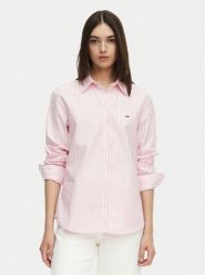 Tommy Jeans Koszula DW0DW19890 Różowy jasny Regular Fit. Czerwone koszule Tommy Jeans, s, bez wzorów, z bawełny, bez kołnierzyka, bez ramiączek. Za 369.99 zł.