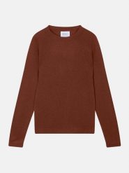 Perfect Cashmere Kaszmirowy sweter "Whitney" w kolorze jasnobrązowym rozmiar: M. Brązowe swetry Perfect Cashmere, m, bez wzorów, z kaszmiru, bez ramiączek. Za 211.31 zł.