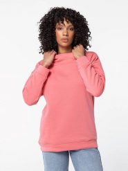 Basiclo Bluza w kolorze różowym rozmiar: L. Różowe bluzy Basiclo, l, bez wzorów, z kapturem. Za 114.71 zł.