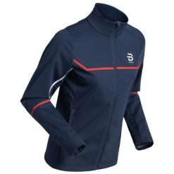 Damska kurtka narciarska Daehlie Sportswear Pace. Niebieskie kurtki przejściowe sportowe DAEHLIE, l, bez wzorów, z elastanu, bez kaptura, na fitness i siłownię. Za 800.50 zł.
